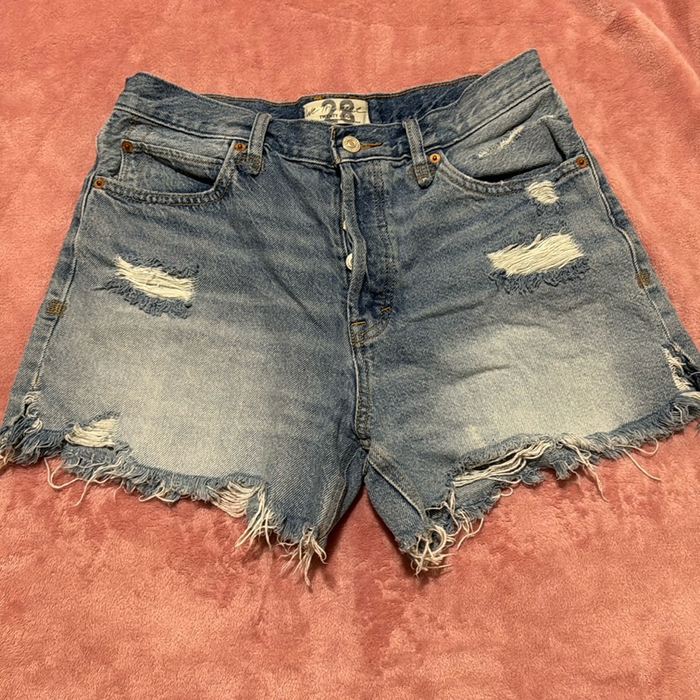 We the free denim shorts